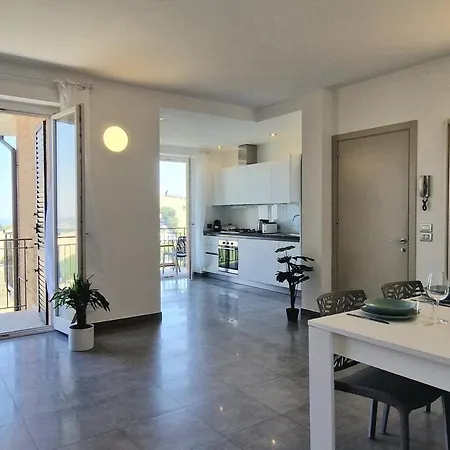 아파트 Double Sea View Design Wi-fi Parking Ac 페르모